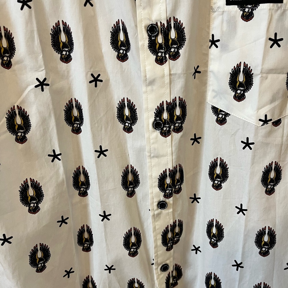 Rebel Reaper Button Up - Picture 4 of 5